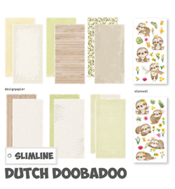 473.005.006 - Slimline paper Kit Luiaard - Dutch Doobadoo
