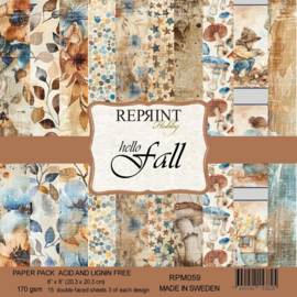 RPM059 Reprint - Hello Fall - Paperpack 8 x 8 inch