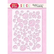 Circles A6 Stencil (SC005)