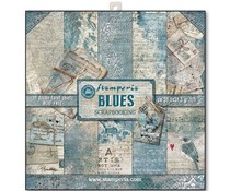 Paperpad 30.5 x 30.5 cm Blues - Stamperia