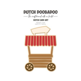 470.784.195 Dutch Doobadoo Card Art Groentekraam A5