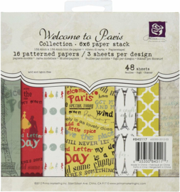 845117 Paperpad Welcome to Paris - Prima Marketing