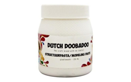 Dutch Doobadoo structuurpasta glad wit 250 ml - PAKKETPOST!
