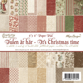 Maja Design - Its Christmas Time - Paperpad 15,2 x 15,2 cm
