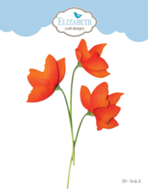 1954 Elizabeth Craft Design - The Paper Flower Collection - Florals 18