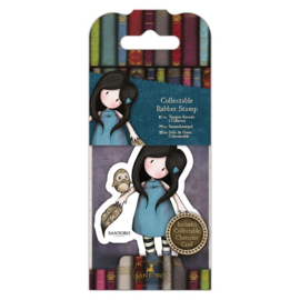 GOR907420 Mini rubber stempel  - Gorjuss