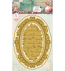JMA-SYL-HFCD14 - JMA Hot Foil Cutting Die Romantic Frame Sending You Love nr.14