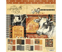 4502059 Paperpad 12x12inch - Farmhouse - Graphic45  PAKKETPOST!