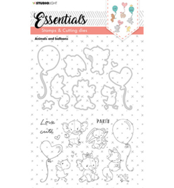 SL-ES-SCD22 - Animals and balloons Essentials nr.22