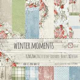 Paperpad 15,2 x 15,2 cm - Winter Moments - Craft-O-Clock