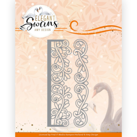 ADD10270 Snij- en embosmal - Elegant Swans - Amy Design