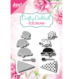 6004-0027 Snij- en embosmal + stempel - IJsje - Joy Crafts