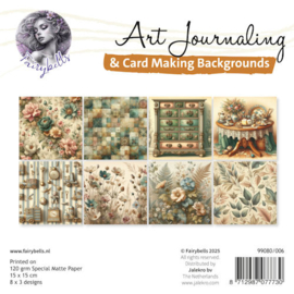 99080/006 Art Journaling & Card Making Backgrounds Set 6