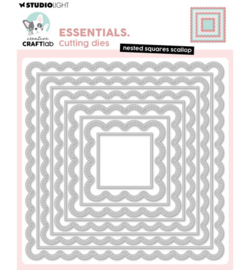 CCL-ES-CD1126 - CCL Stansmallen – Nested Squares Scallop Essentials nr. 1126