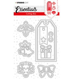 SL-ES-CD63 - SL Cutting Die Christmas Label Essentials nr.63