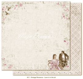 817 Scrappapier dubbelzijdig - Vintage Romance - Maja Design