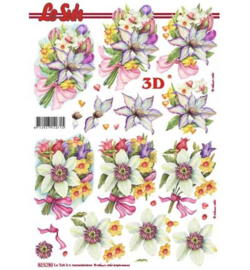 8215.780 3d vel A4 - Bloemen -  Le Suh