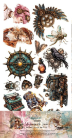 AA-ST-10 Alchemy of Art - Steampunk Time - Extra's to Cut Set