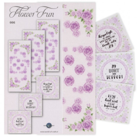 WOCFF6 WOC Flower Fun Series 006 Flowers Tekst