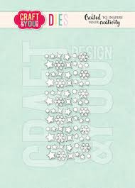 CW370 Mini Snowflakes Dies