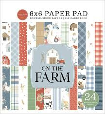 On The Farm 6x6 Inch Cardmakers Mega Pad (CBOTF422031)
