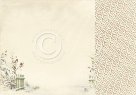 PD5106 Scrappapier Dubbelzijdig - Days of Winter - Pion Design