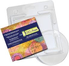 GEL10806-4 Gel Press • Gel Drukplaat Cirkel ø10,16cm