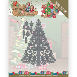 YCD10255 Snij- en embosmal  - The Heart of Christmas - Yvonne Creations