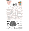 KJ-MBKJ-SCD06 - KJ Stamp & Cutting Die, Building Pets Bear Missees nr.06
