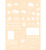 6002-0861 Polybesa stencil - Joy Crafts