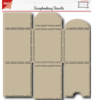 6002-0827 Scrap stencil - Joy Crafts