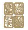 6002-0862 Polybesa stencil - Joy Crafts