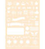 6002-0873 Polybesa stencil  - Joy Crafts