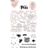 KJ-MBKJ-SCD03 - KJ Stamp & Cutting Die, Building Pets Cat Missees nr.03