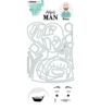KJ-MBKJ-SCD13 - KJ Stamp & Cutting Die, Missees Man Fancy Missees nr.13