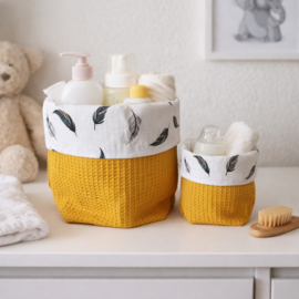 Commode mandje - Oker / Veren