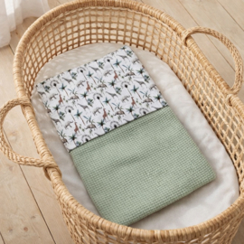 Dekentje - Oud Groen / Safari