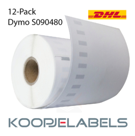 12 rollen DHL Dymo S0904980 4XL compatible labels