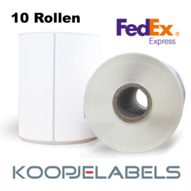 Fedex Zebra compatible verzendetiketten 102 x 210 (10 pack)