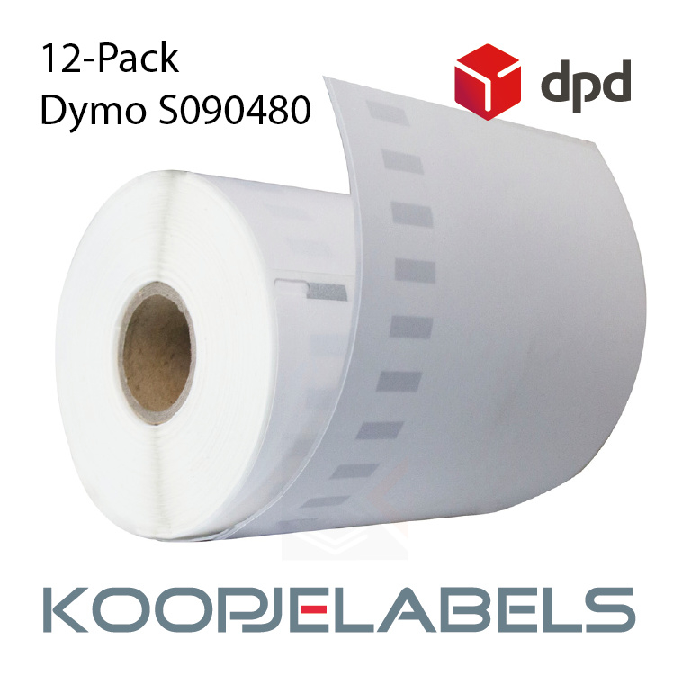 12 rollen DPD Dymo S0904980 4XL compatible labels