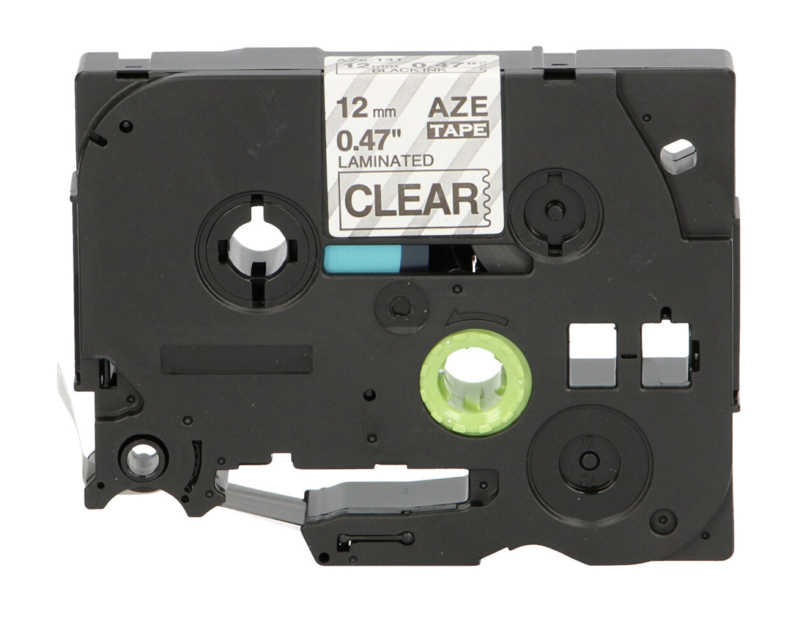 Brother P-Touch TZe-131 tape zwart op transparant (huismerk)