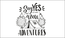 Camping | Say YES to the new adventures