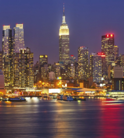 Dimex fotobehang Manhattan at night 0003