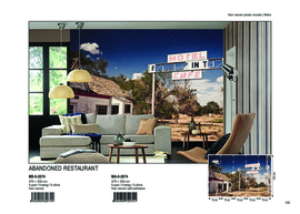 Dimex fotobehang verlaten restaurant MS-5-2074