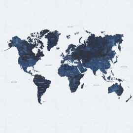 PhotowallXL world map 158853 wereld kaart