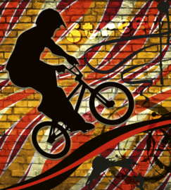 Dimex fotobehang fietscross 0327