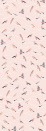 Behang Expresse Kate & Andy INK7426 vogels (roze)