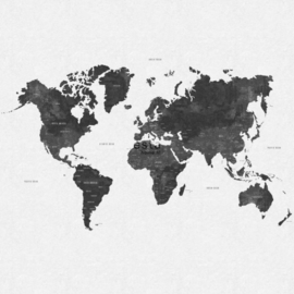PhotowallXL world map 158854 wereld kaart