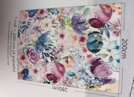 Colorful Florals & Retro INK7296 Watercolor Floral