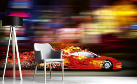 Dimex fotobehang raceauto 0309